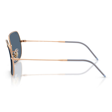 Ray-Ban Sunglasses RBR0104S 92023A Square Reverse Rose Gold/Dark Blue Women 2