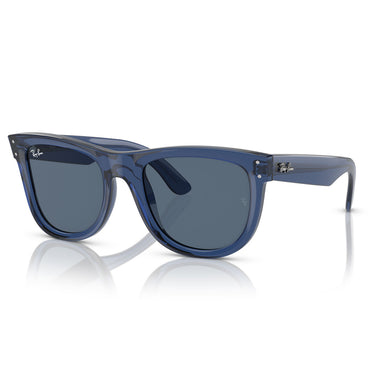 Ray-Ban Occhiali da Sole RBR0502S 67083A Wayfarer Reverse Blu/Blu Scuro Unisex