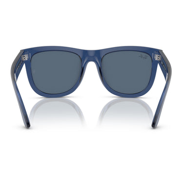 Ray-Ban Occhiali da Sole RBR0502S 67083A Wayfarer Reverse Blu/Blu Scuro Unisex