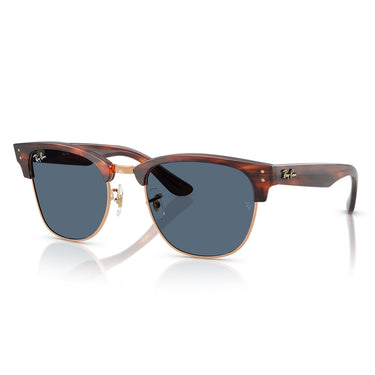 Ray-Ban Occhiali da Sole RBR0504S 13983A Clubmaster Reverse Havana/Blu Scuro Unisex 2