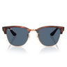 Ray-Ban Lunettes de Soleil RBR0504S 13983A Clubmaster Reverse Havana/Blu Foncé Unisexe