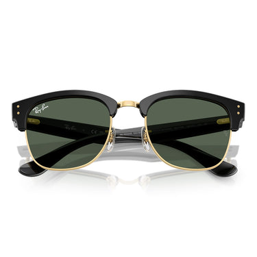 Ray-Ban Occhiali da Sole RBR0504S 6677VR Clubmaster Reverse Nero-Verde Unisex 5
