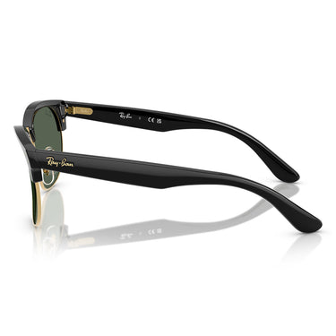 Ray-Ban Occhiali da Sole RBR0504S 6677VR Clubmaster Reverse Nero-Verde Unisex 2