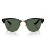 Ray-Ban Okulary Przeciwsłoneczne RBR0504S 6677VR Clubmaster Reverse Czarny-Zielony Unisex