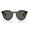 Ray-Ban Sonnenbrille RBR0505S 6677VR Schwarz/Dunkelgrün Unisex