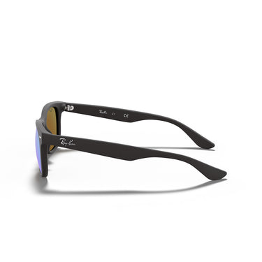 Ray-Ban Gafas de Sol RJ9052S 100S55 Wayfarer Kids Negro-Azul Espejado Niños 2