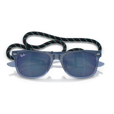 Ray-Ban Gafas de Sol RJ9052S 714855 Wayfarer Kids Azul-Azul Espejado Niños 5