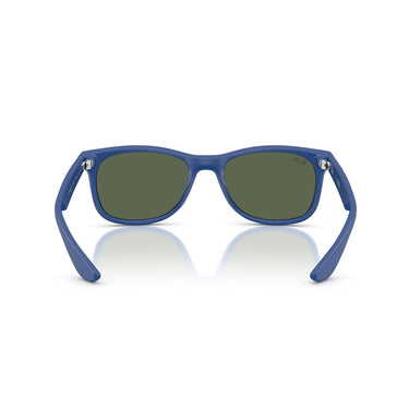 Ray-Ban Wayfarer Kindersonnenbrille RJ9052S 717771 Blau/Dunkelgrün