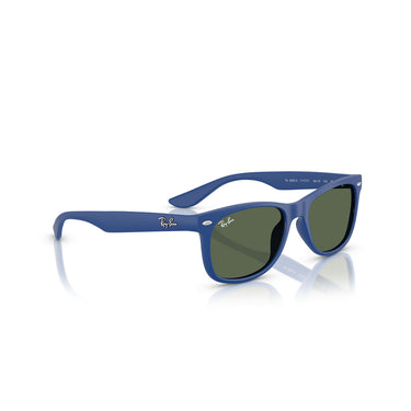 Ray-Ban Wayfarer Kindersonnenbrille RJ9052S 717771 Blau/Dunkelgrün