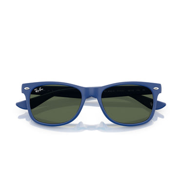 Ray-Ban Wayfarer Kindersonnenbrille RJ9052S 717771 Blau/Dunkelgrün