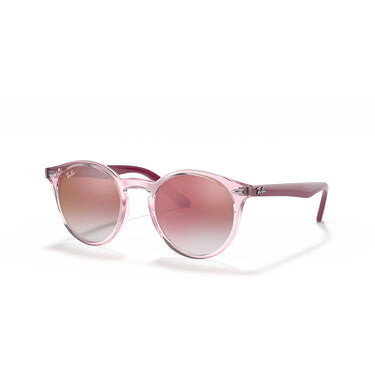 Ray-Ban Occhiali da Sole RJ9064S 7052V0 Rosa Trasparente Rosso Sfumato Bambini 2
