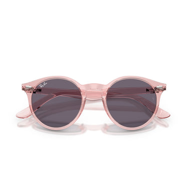 Ray-Ban Occhiali da Sole RJ9064S 72181A Rosa Trasparente Viola Bambini 5