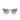 Ray-Ban Occhiali da Sole RJ9069S 7223U0 Junior Justin Blu Trasparente Viola Specchiato Bambini 