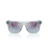 Ray-Ban Occhiali da Sole RJ9069S 7223U0 Junior Justin Blu Trasparente Viola Specchiato Bambini 
