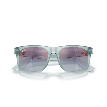 Ray-Ban Occhiali da Sole RJ9069S 7223U0 Junior Justin Blu Trasparente Viola Specchiato Bambini 5
