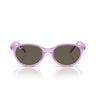 Ray-Ban Sonnenbrille RJ9080S 7172/3 Lila/Braun Kinder