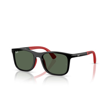 Ray-Ban Gafas de Sol RJ9084S 713171 Negro/Verde Oscuro Niños
