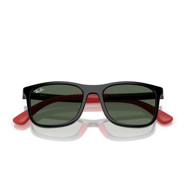 Ray-Ban Gafas de Sol RJ9084S 713171 Negro/Verde Oscuro Niños