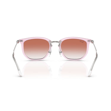 Ray-Ban Occhiali da Sole RJ9085S 7221V0 Rosa Trasparente Trasparente Sfumato Rosso Bambini 4