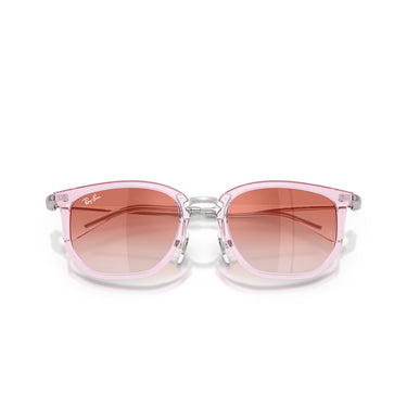 Ray-Ban Occhiali da Sole RJ9085S 7221V0 Rosa Trasparente Trasparente Sfumato Rosso Bambini 5