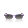 Ray-Ban Sunglasses RJ9132S 719911 Mini Sam Transparent Purple Gray Gradient Children