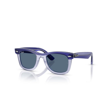 Ray-Ban Occhiali da Sole RJ9140S 721280 Blu Trasparente Blu Scuro Bambini 2