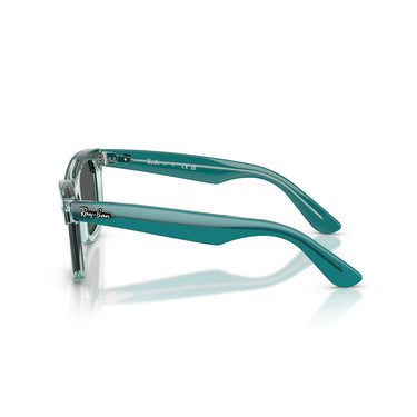 Ray-Ban Occhiali da Sole RJ9140S 721387 Verde Trasparente Grigio Scuro Bambini  3
