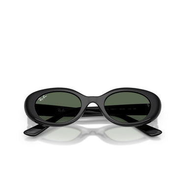 Ray-Ban Occhiali da Sole RJ9141S 100 71 Nero Verde Scuro Bambini 5