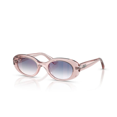 Ray-Ban Occhiali da Sole RJ9141S 7218U0 Rosa Trasparente Trasparente Blu Bambini 2