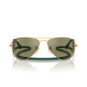 Ray-Ban Sonnenbrille RJ9506S 223/6R Junior Aviator Gold/Grün Kinder