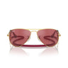 Ray-Ban Gafas de Sol RJ9506S 223/B5 Junior Aviator Oro/Rojo Niños