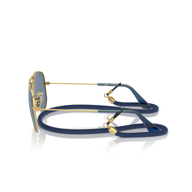 Ray-Ban Gafas de Sol RJ9506S 223/1U Junior Aviator Oro/Azul Espejado Niños