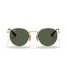 Ray-Ban Sonnenbrille RJ9547S 223-71 Junior Round Gold-Dunkelgrün Kinder