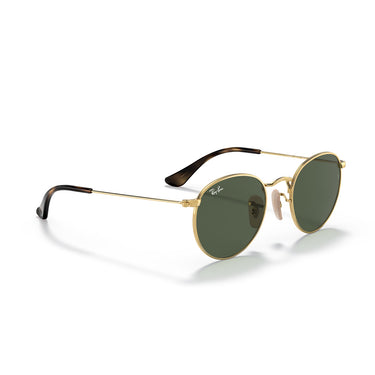 Ray-Ban Sonnenbrille RJ9547S 223-71 Junior Round Gold-Dunkelgrün Kinder 4