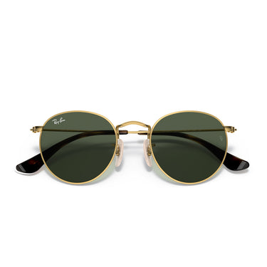 Ray-Ban Sonnenbrille RJ9547S 223-71 Junior Round Gold-Dunkelgrün Kinder 5