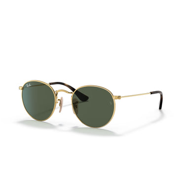 Ray-Ban Sonnenbrille RJ9547S 223-71 Junior Round Gold-Dunkelgrün Kinder 1