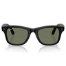 Ray-Ban Occhiali da Sole RW4011 601/9A Meta Wayfarer Gen 3 Nero Lucido/Verde Unisex Polarizzati