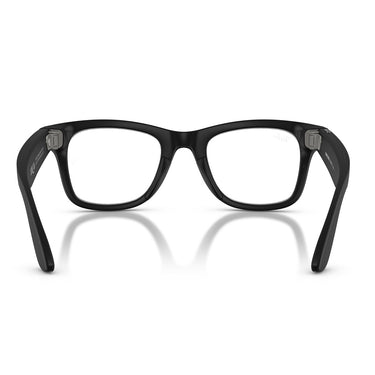 Ray-Ban Occhiali da Sole RW4012 601S1Z Meta Wayfarer (Gen 2) Nero Trasparente Grigio Unisex Fotocromatici  6