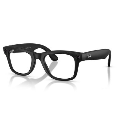 Ray-Ban Occhiali da Sole RW4012 601S1Z Meta Wayfarer (Gen 2) Nero Trasparente Grigio Unisex Fotocromatici  3