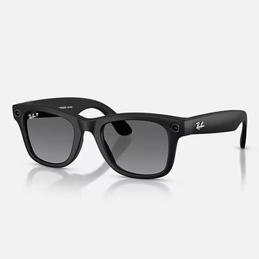 Ray-Ban Okulary Przeciwsłoneczne RW4012 601ST3 Meta Wayfarer (Gen 2) Czarny Matowy/Szary Gradient Unisex Polaryzowane 1