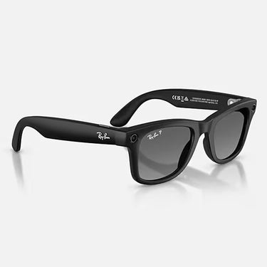 Ray-Ban Okulary Przeciwsłoneczne RW4012 601ST3 Meta Wayfarer (Gen 2) Czarny Matowy/Szary Gradient Unisex Polaryzowane 6