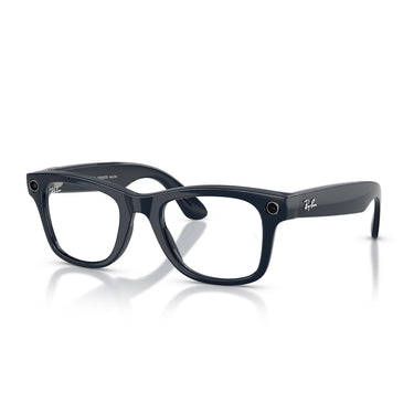 Ray-Ban Occhiali da Sole RW4012 6628MF Meta Wayfarer (Gen 2) Blu Cosmico Trasparente Zaffiro Unisex Fotocromatici 3