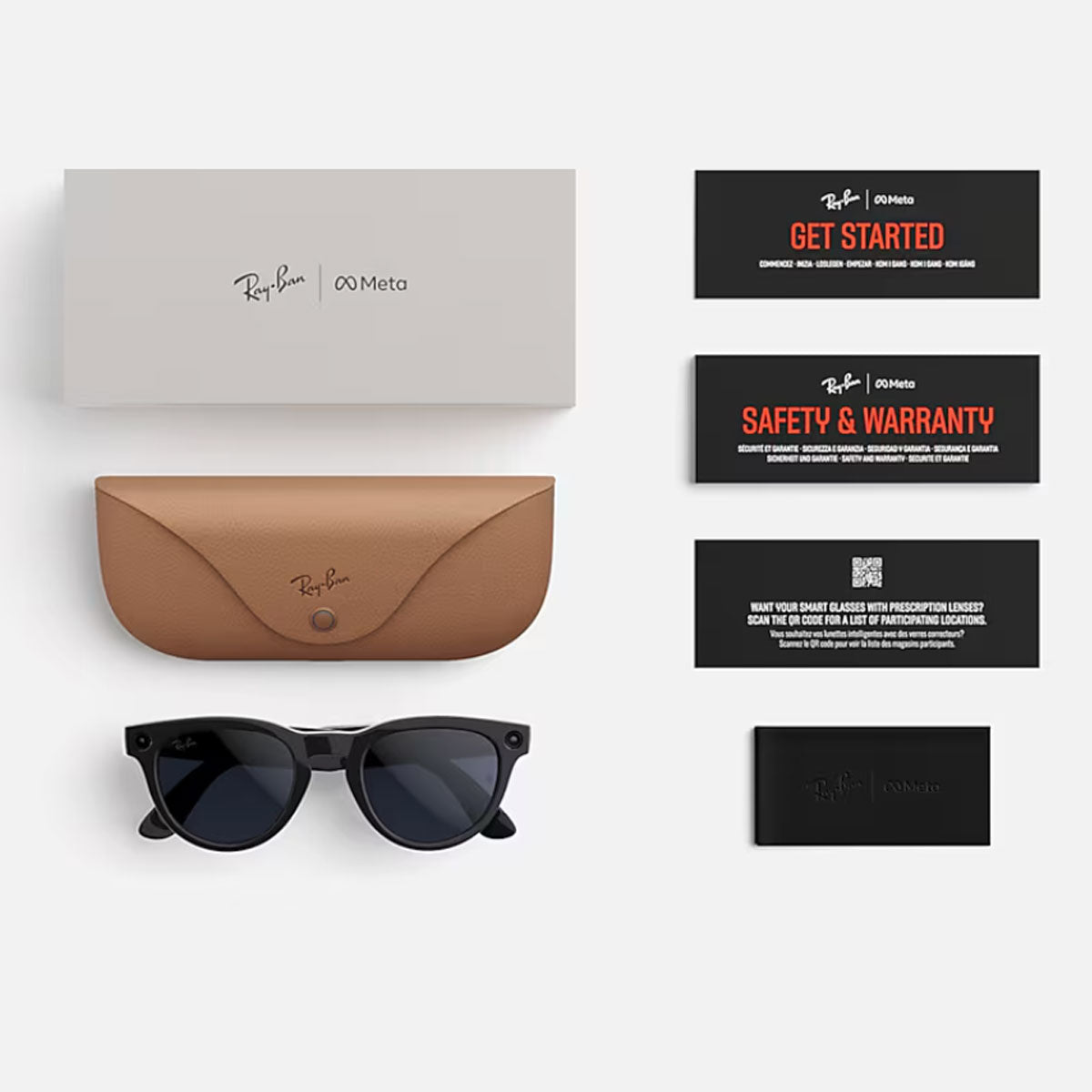 Ray-Ban Occhiali da Sole RW4013 601/MF Headliner (Gen 2) Nero