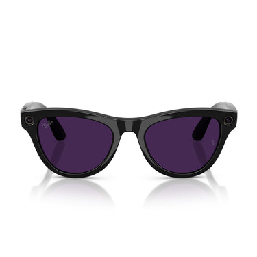 Ray-Ban Occhiali da Sole RW4014 601 CH Skyler (Gen 2) Nero Trasparente Ametista Unisex Fotocromatici 2