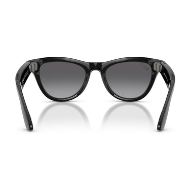 Ray-Ban Occhiali da Sole RW4014 601 T3 Skyler (Gen 2) Nero Lucido Grafite Unisex Polarizzati 4