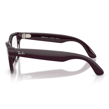 Ray-Ban Occhiali da Sole RW4014 6701CH Skyler (Gen 2) Viola Mistico Trasparente Ametista Unisex Fotocromatici 5