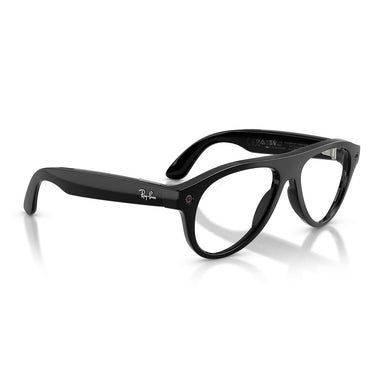 Ray-Ban Sunglasses RW4016 601/1M Meta Aviator Gen 3 Glossy Black/Transparent Green Unisex Photochromic