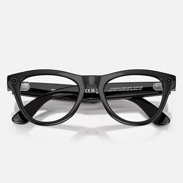 Ray-Ban Prescription Glasses RW4014 601/SB Skyler (Gen 2) Black/Transparent Unisex 7