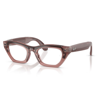 Ray-Ban Occhiali da Vista RW4015V 8553 Meta Zena Rosa Latte/Trasparente Unisex