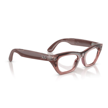 Ray-Ban Occhiali da Vista RW4015V 8553 Meta Zena Rosa Latte/Trasparente Unisex